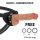 CYBER SILICOCK – folyékony szilikon strap-on vibrátor 15,5 cm