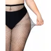 Leg Avenue – plus size harisnya, érzéki halszálka mintával