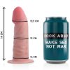 ROCKARMY - élethű, dupla sűrűségű dildó 14 cm