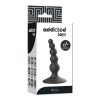 ADDICTED TOYS - 10 cm hosszú anális dugó fekete