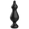 ADDICTED TOYS – prémium anális szexuális dugó 13,6 cm, fekete
