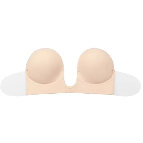 BYE-BRA - vállpánt nélküli alakformáló melltartó D kosár