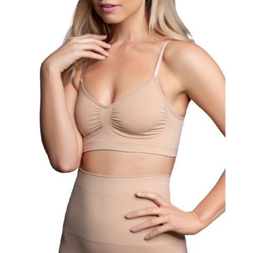 BYE-BRA – Seamless medium control melltartó XL bézs színben