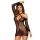 LEG AVENUE – érzéki csipkés mini ruha, egy méret