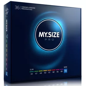 MY SIZE – prémium 72 mm-es óvszer (36 db)