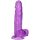 CALEXOTICS - prémium méretű dildó, 15,3 cm, lila