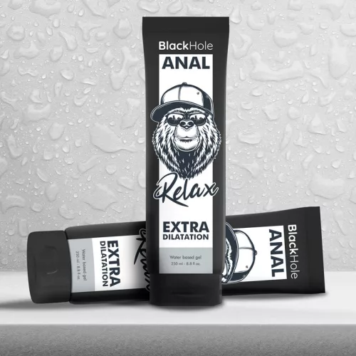 BLACK HOLE – víz alapú anal dilatáló gél 250 ml