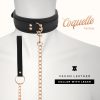 COQUETTE CHIC DESIRE – divatos vegán bőr nyakörv neoprén béléssel