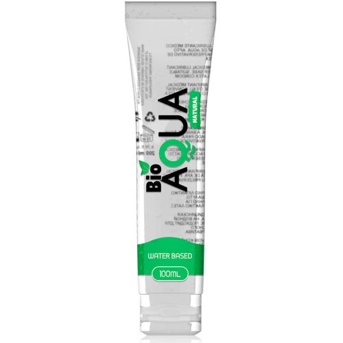 BIOAQUA – 100 ml vízbázisú, természetes összetevőjű síkosító