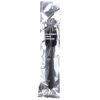 ALL BLACK – 27 cm hosszú szilikon anális duózár rendszer