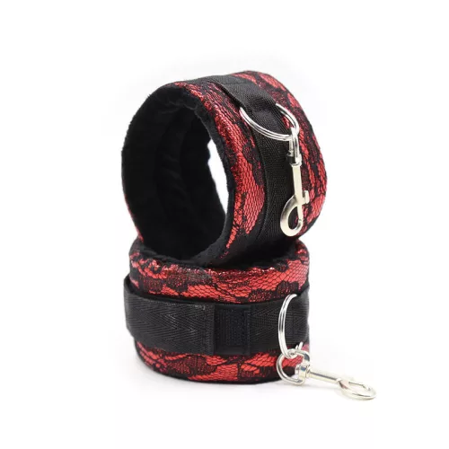 OHMAMA FETISH – bársonyos bilincs nylon szalaggal