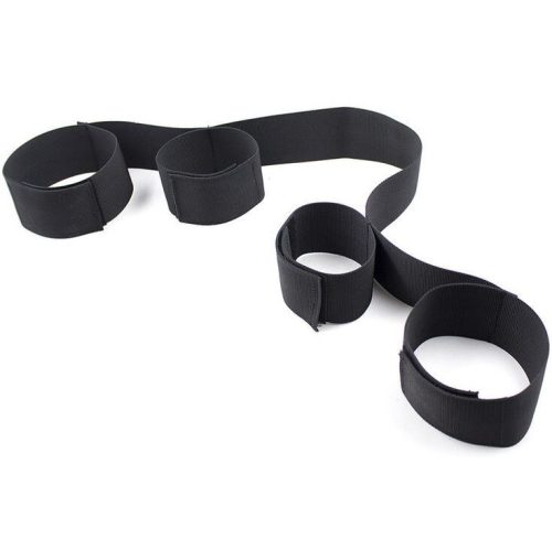 OHMAMA FETISH - puha nylon csuklókötés szorítóval