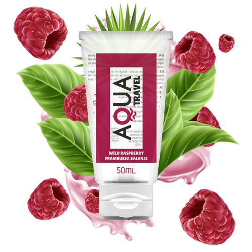 AQUA TRAVEL – vadmálna ízű vízbázisú síkosító 50 ml