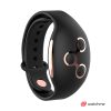 WATCHME - vezeték nélküli technológiájú okosóra fekete-aranyban
