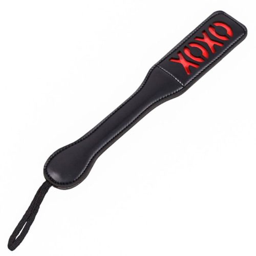OHMAMA FETISH XOXO – stílusos bőr pirosító paddle