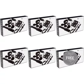   EXPERIENCE - prémium BDSM szett fekete sorozat 5+1 ajándék