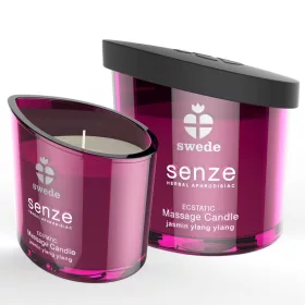   SWEDE Senze – érzéki masszázsgyertya jázminnal és ylang-ylanggal