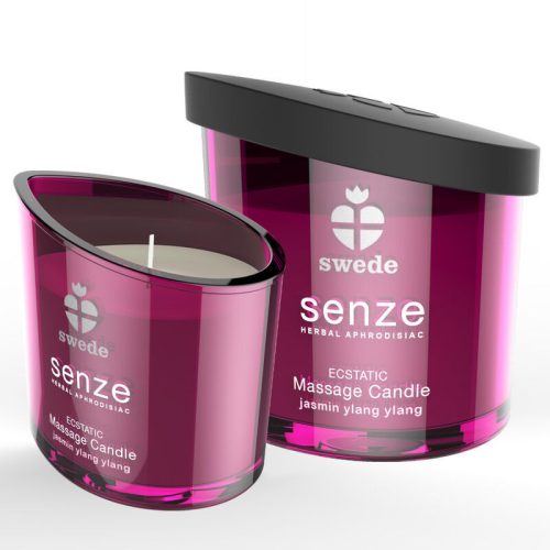 SWEDE Senze – érzéki masszázsgyertya jázminnal és ylang-ylanggal