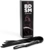 SECRETPLAY - prémium fekete BDSM korbács