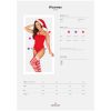 Obsessive Kissmas Teddy XS/S – érzéki body ünnepi hangulatban