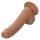 CalExotics – prémium szilikon pénisz (15,24 cm, barna)