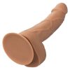 CalExotics – prémium szilikon pénisz (15,24 cm, barna)