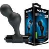 MR PLAY - fekete szilikon vibráló anális dugó