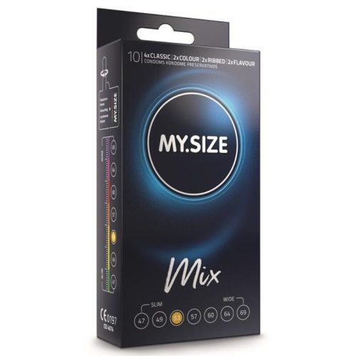 MY SIZE - 53 mm mix óvszerek, 10 db-os csomag
