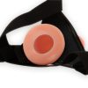 INTENSE – üreges heveder dildo-val, 18 x 3.5 cm