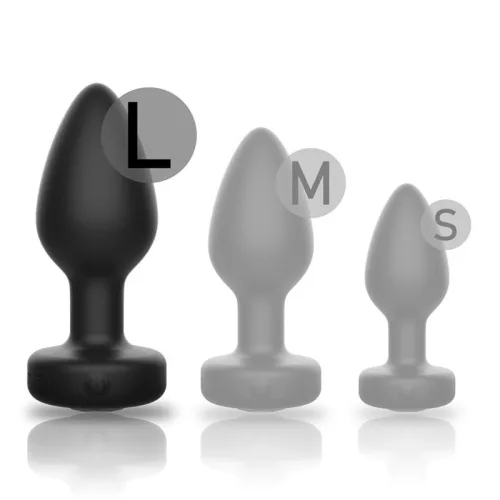 Ibiza – távirányítós anális plug, L-es méret