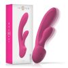 INTENSE - Luigi Rabbit Vibrátor – pink folyékony szilikon