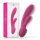 INTENSE - Luigi Rabbit Vibrátor – pink folyékony szilikon