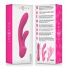 INTENSE - Luigi Rabbit Vibrátor – pink folyékony szilikon