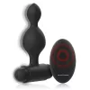 BLACK&SILVER – Tucker small – távirányítós szilikon anál plug