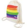 PRIDE - stílusos LGBT zászló mintás hátizsák