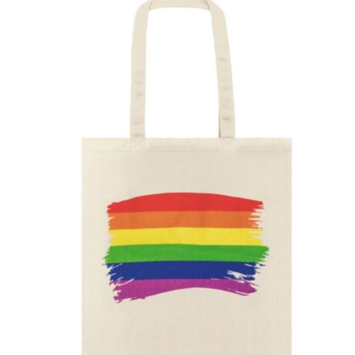PRIDE – vászon LGBT zászlós táska