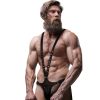 FETISH V-alakú öv – férfiaknak, öko bőr kivitelben