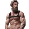 Fetish – neopréne mellszíj férfiaknak (L)