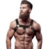 FETISH – férfi eco-bőr mellkaspánt intim élményekhez