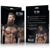 Fetish Submissive - állítható eco-bőr nyakhám férfiaknak