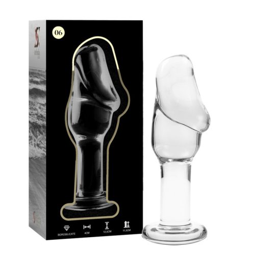 Ibiza Nebula 6 – Prémium boroszilikát üveg anál dugó 12,5 cm