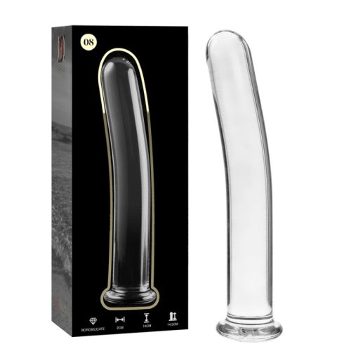 Ibiza Nebula Series – Prémium üveg dildó 14,5 cm hosszú