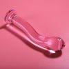 Ibiza Nebula 18 - prémium boroszilikát üveg dildó 18,5 cm