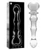 Ibiza Nebula Series - elegáns boroszilikát üveg dildo 20,5 cm