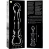 Ibiza Nebula Series - elegáns boroszilikát üveg dildo 20,5 cm