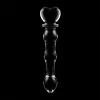 Ibiza Nebula Series - elegáns boroszilikát üveg dildo 20,5 cm