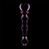 IBIZA Nebula – boroszilikát üveg dildo, 20,5 cm rózsaszín