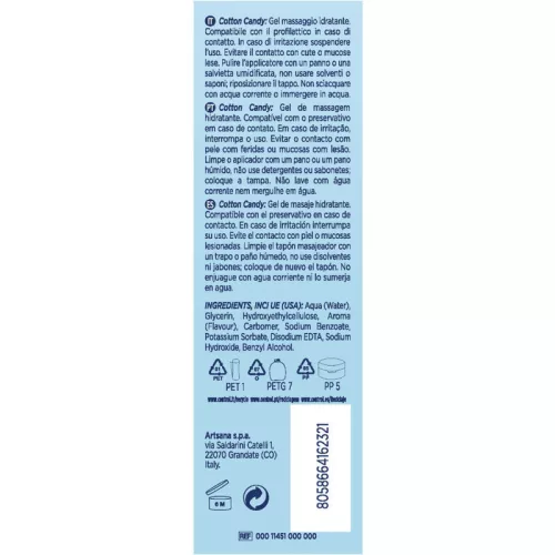 CONTROL - 3 az 1-ben cukormázas masszázsgél 200 ml