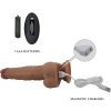 PRETTY LOVE - 21 cm-es szilikon vibráló dildo távirányítóval