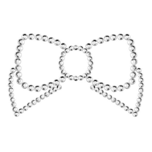 Bijoux - MIMI BOW ezüst mellbimbó takarók